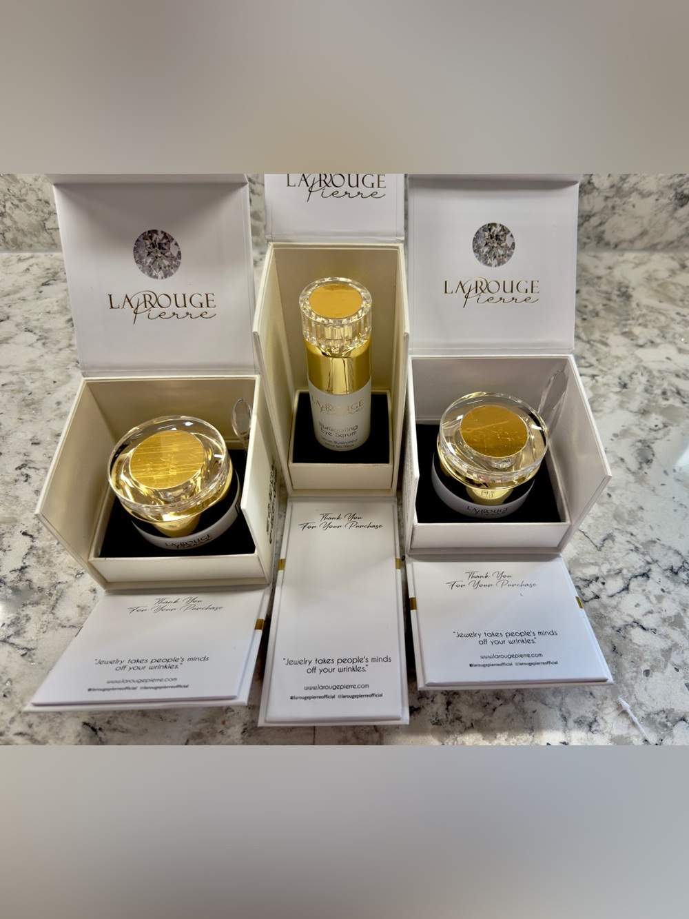 La Rouge Pierre Crystal Collection Skin Care Set - Picture 6 of 10
